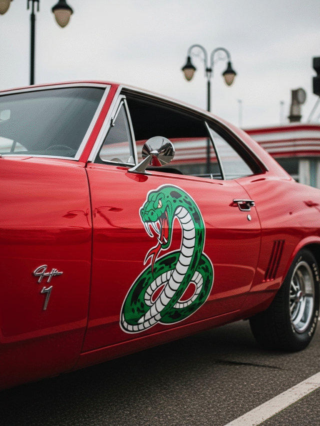 🐍 Car with Snake Logo on Steering Wheel 2025