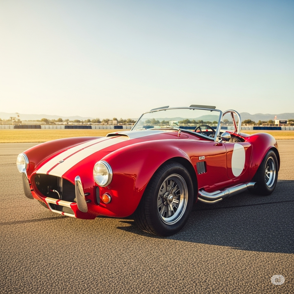 Car with Snake Logo on Steering Wheel