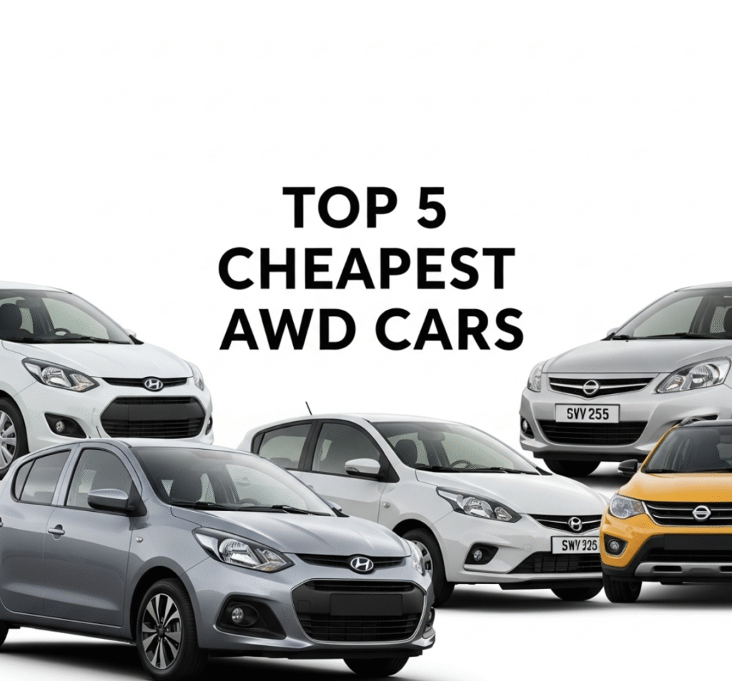 Cheapest AWD Cars in India 2025