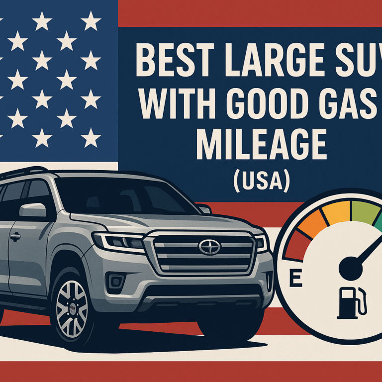 Most fuel efficient large Suv