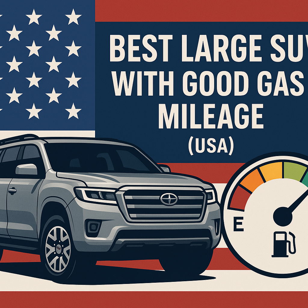 Most fuel efficient large Suv