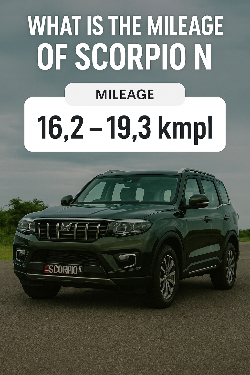 scorpio n mileage